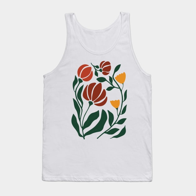 Boho Flowers 17 Tank Top by Dream Print Designs